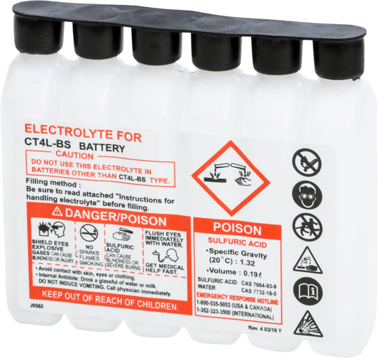 Sealed Battery Electrolyte Pack