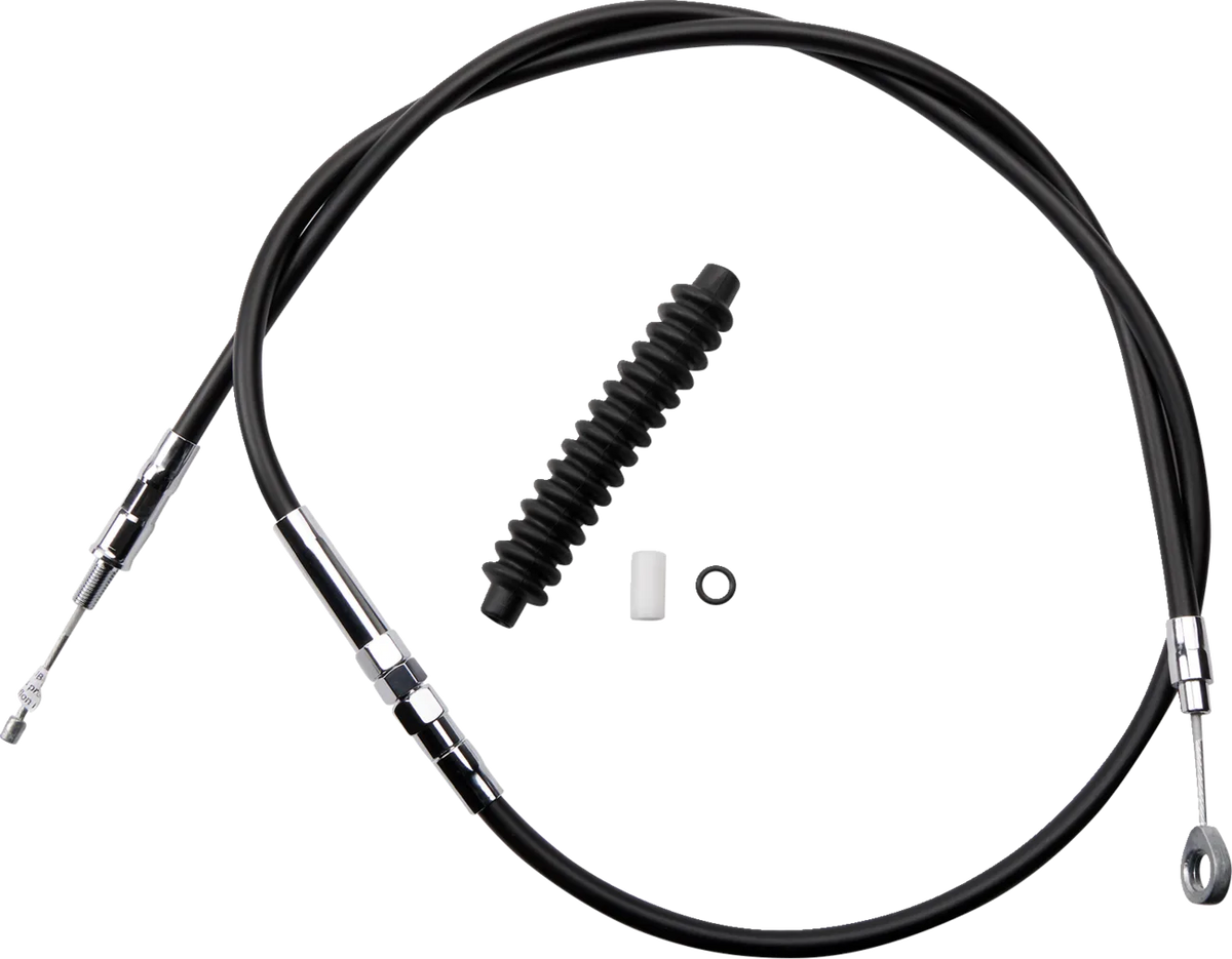 High-Efficiency Black Vinyl Clutch Cable