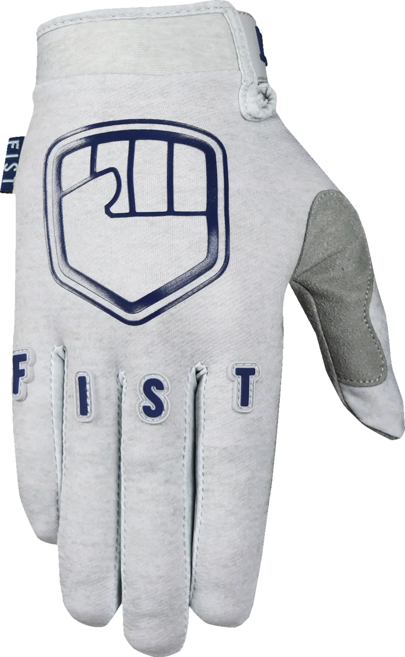 Strapped Grey Trackie Gloves