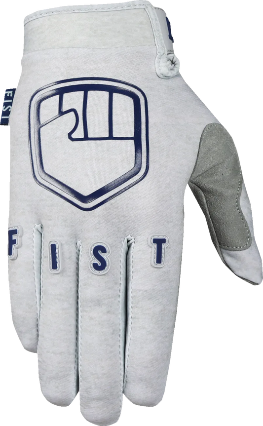Strapped Grey Trackie Gloves