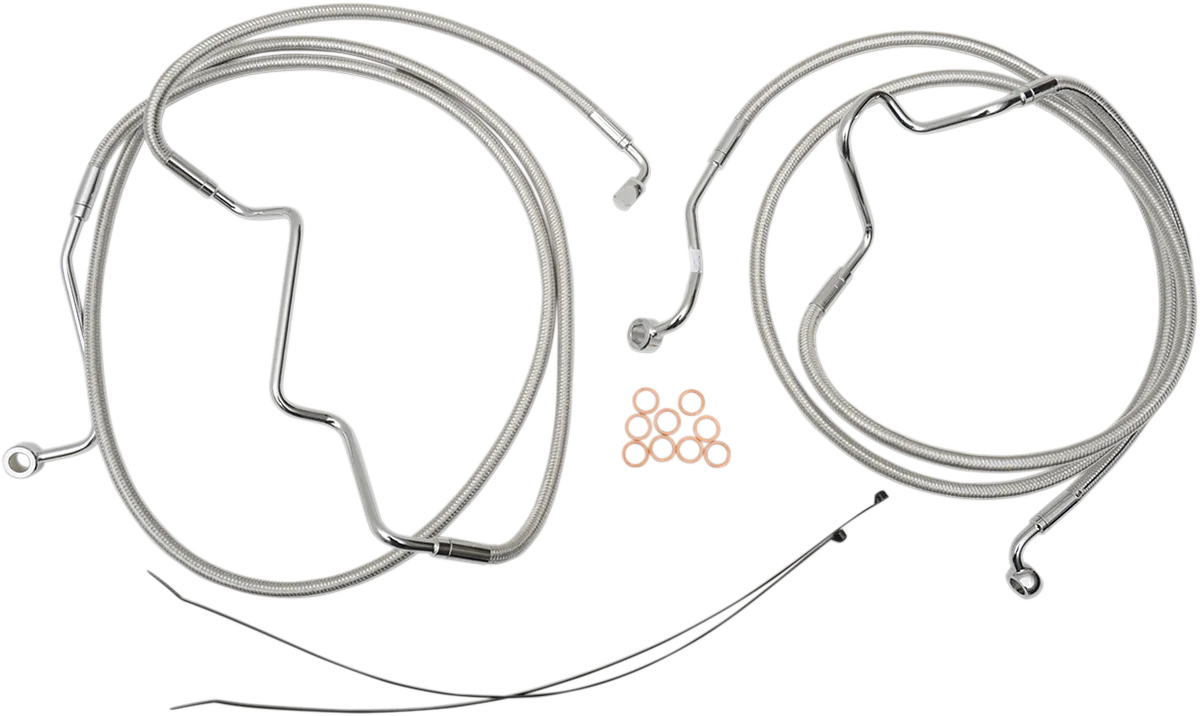 Designer Series Front Lower Brake Line Kit