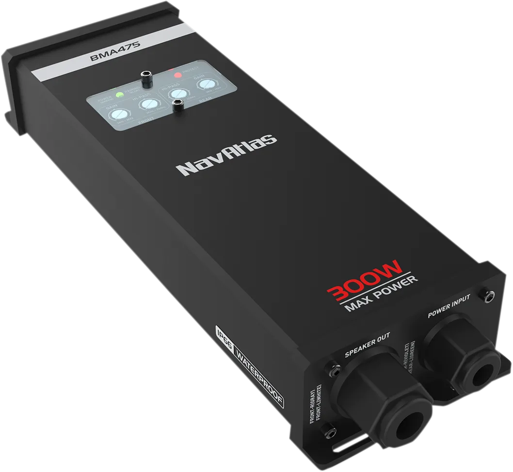4-Channel Marine/Powersports Amplifier