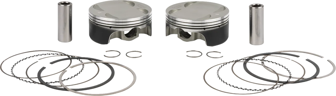 Piston Kit Anodize Crown