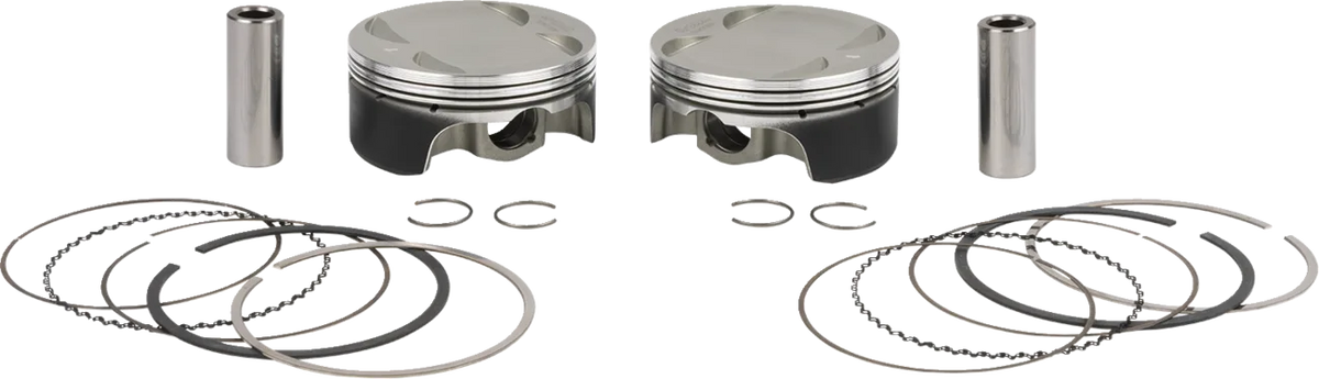 Piston Kit Anodize Crown