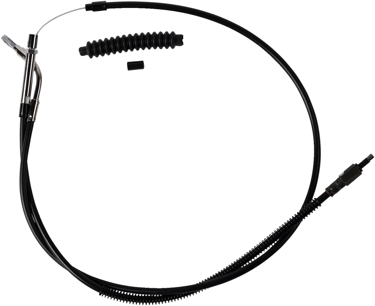 High-Efficiency Black Vinyl Clutch Cable