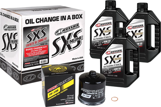 SXS/UTV Synthetic Quick Oil Change Kit