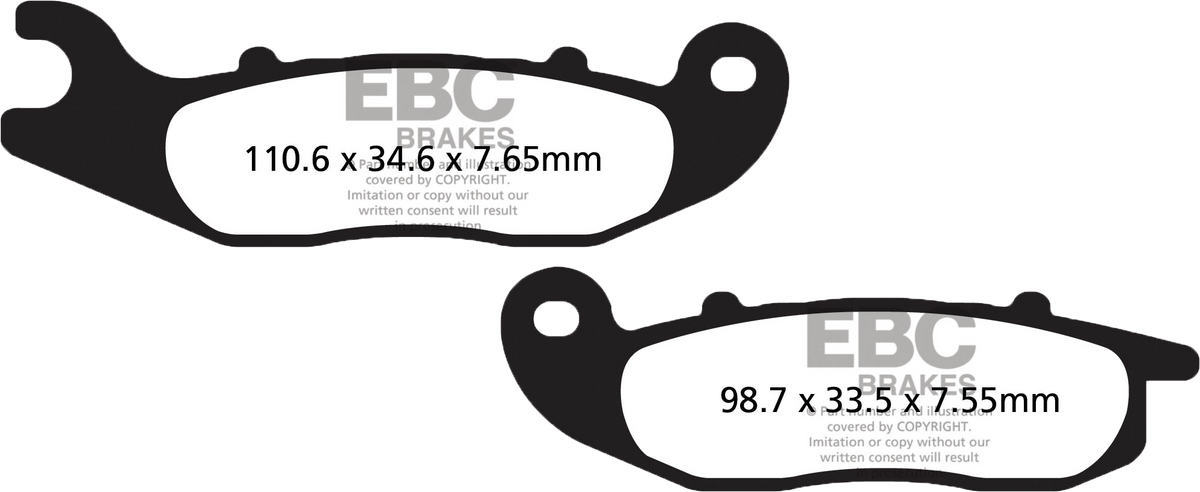 Sintered HH Brake Pads