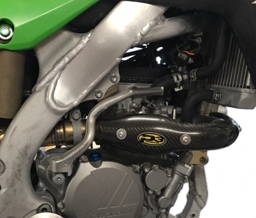 Carbon Fiber Header Heat Shield