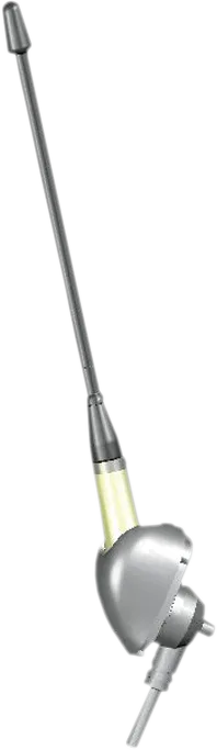 Heavy-Duty Universal Top/Side-Mount Rubber Mast Antenna