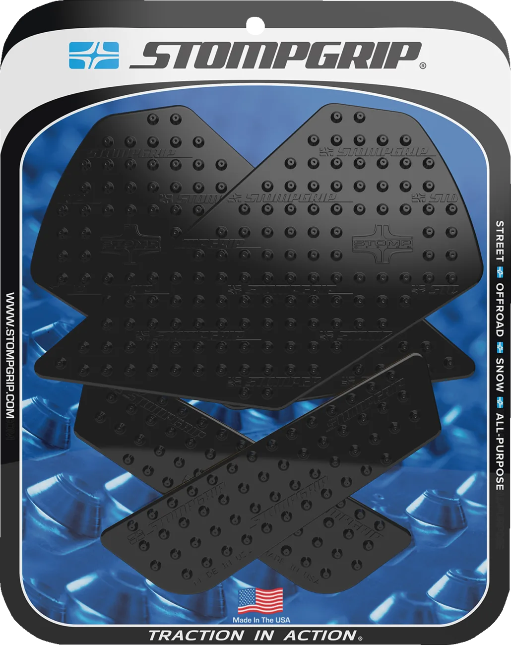 Volcano Profile Traction Pad Tank Grips