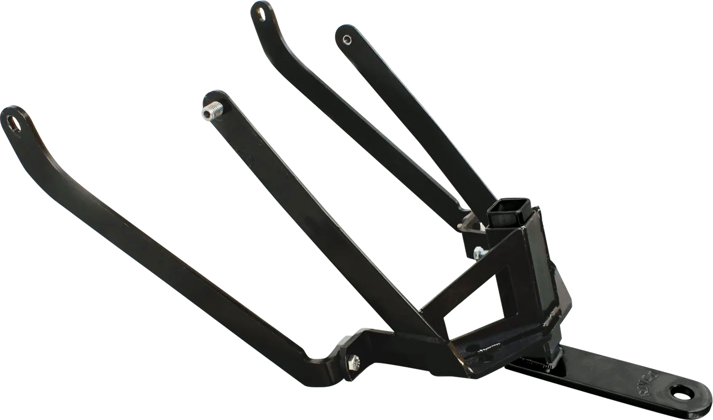 Vertical Receiver-Style Trailer Hitch