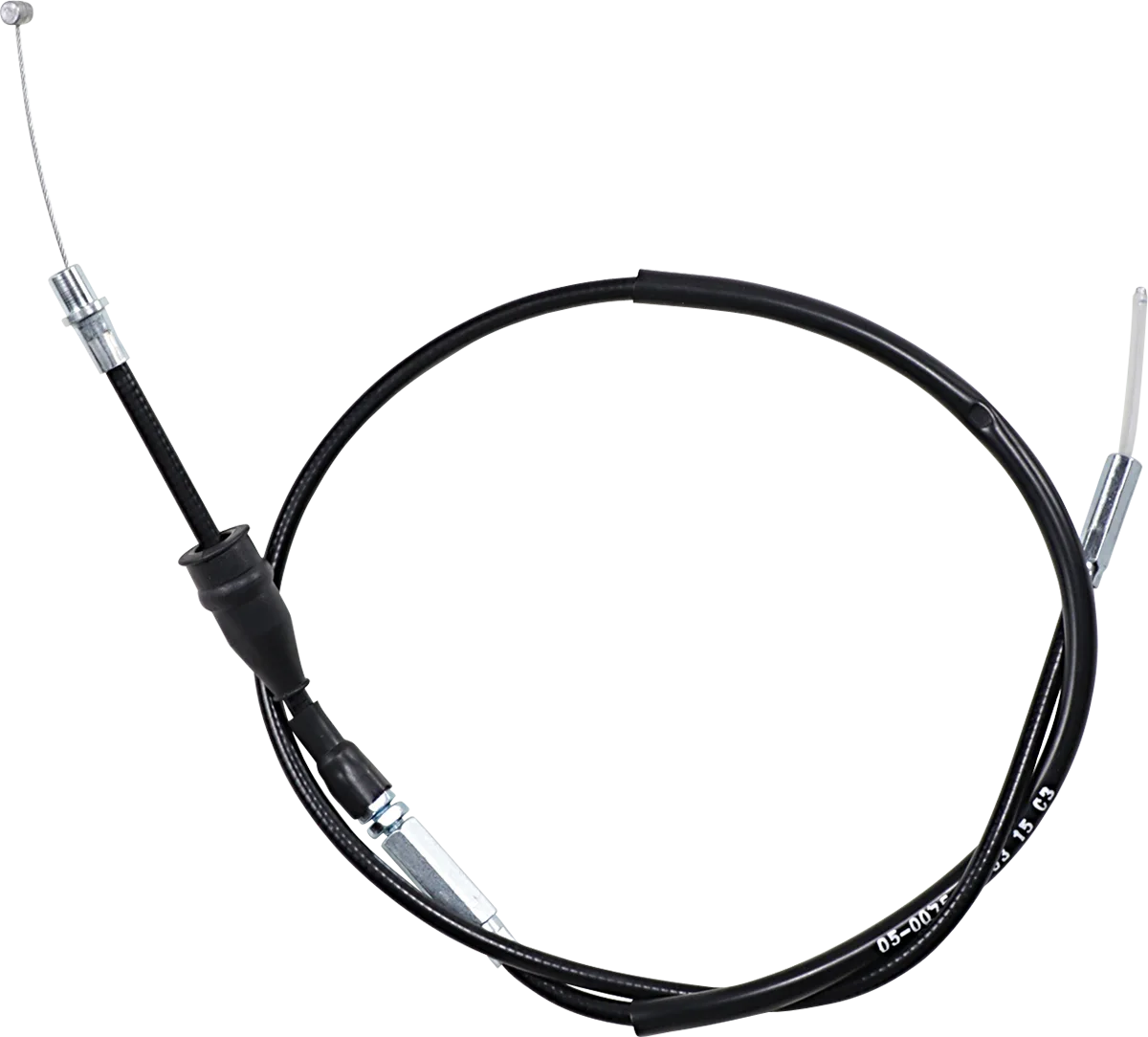 Black Vinyl Throttle Cable
