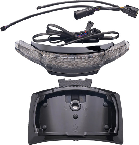 Latitude Tail Light & License Plate Holder with Lightstrike™