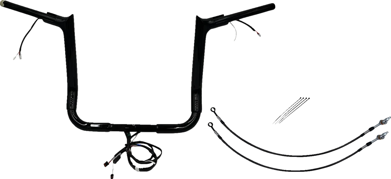 EZ Install Wired 1-1/2" Pointed Top Handlebar Kit