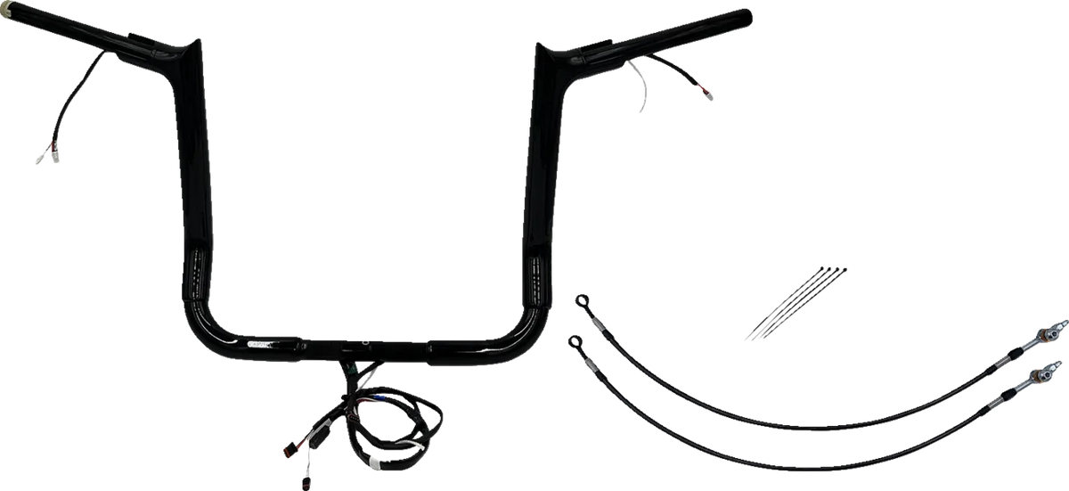 EZ Install Wired 1-1/2" Pointed Top Handlebar Kit