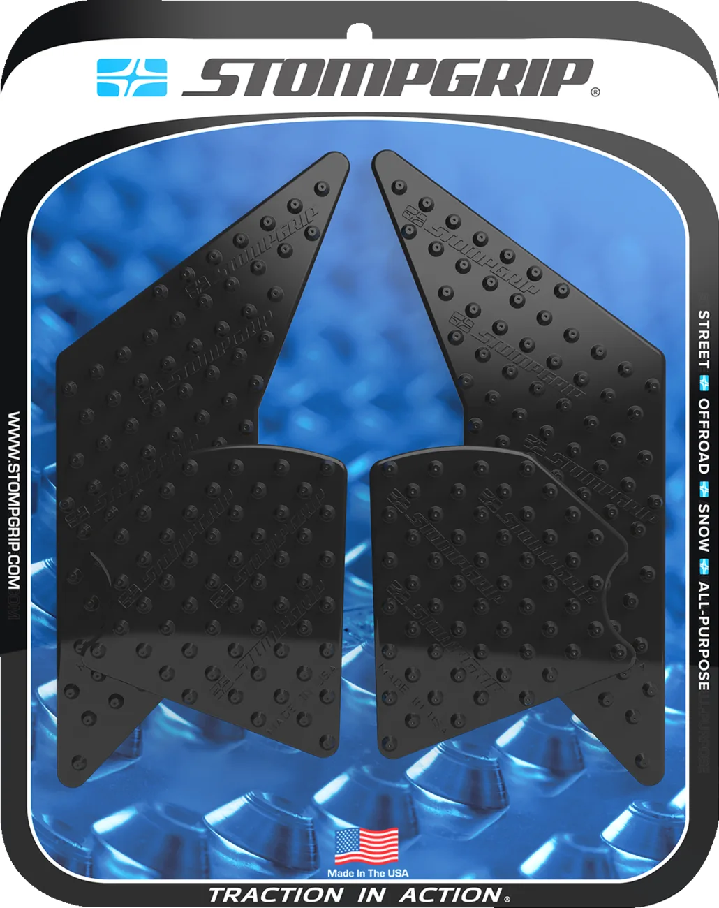 Volcano Profile Traction Pad Tank Grips
