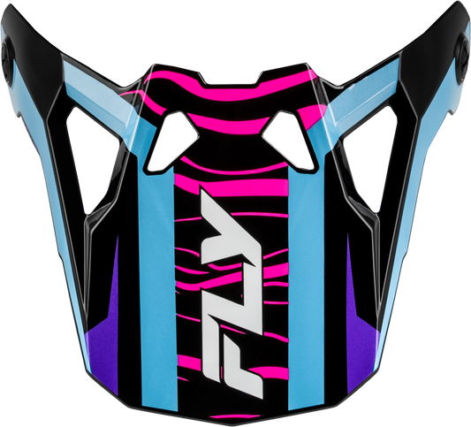 FORMULA CP CHARGE VISOR BLACK/PURPLE/PINK/BLUE XL-2X
