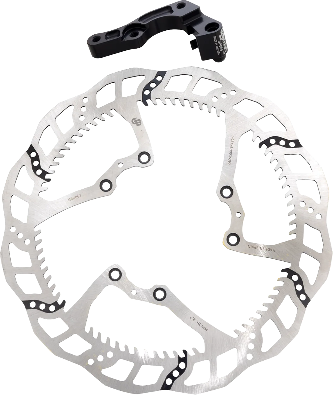 Wave® Brake Rotor Kit With Bracket
