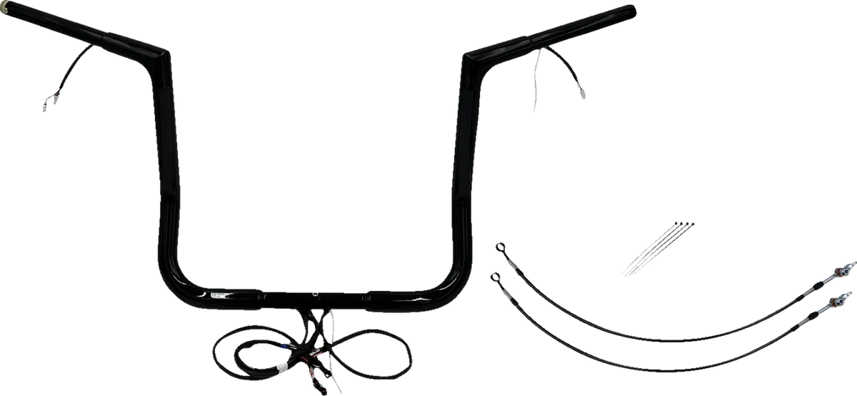 EZ Install Wired 1-1/4" Flat Top Handlebar Kit