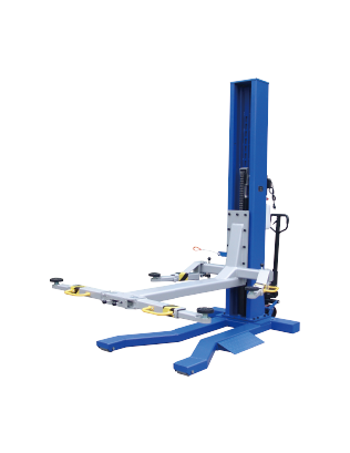 Low Profile Mobile Single Column Lift