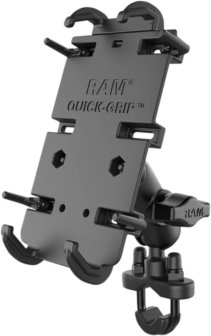 Quick Grip™ Phone Mount with U-Bolt Base