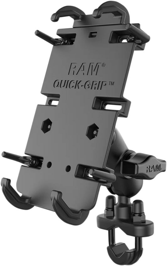 Quick Grip™ Phone Mount with U-Bolt Base