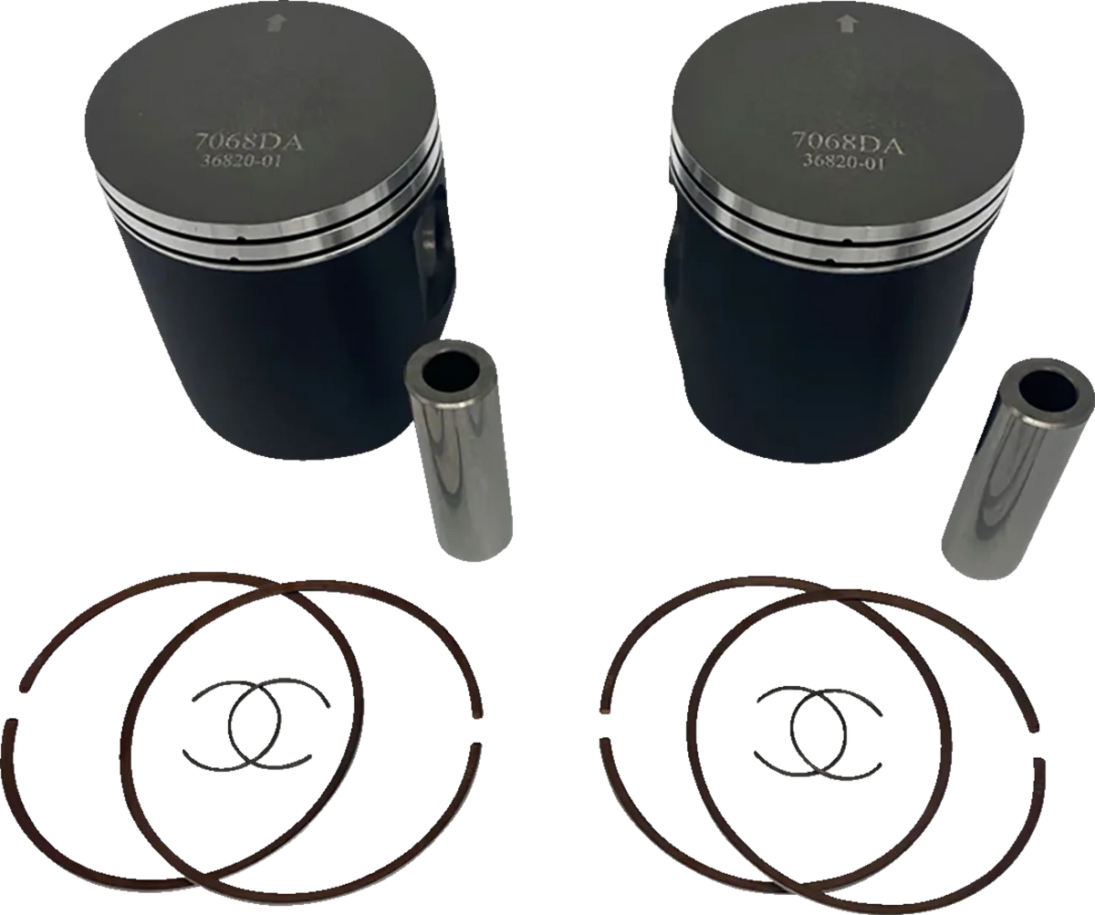 Piston Kit Anodized 2 Stroke