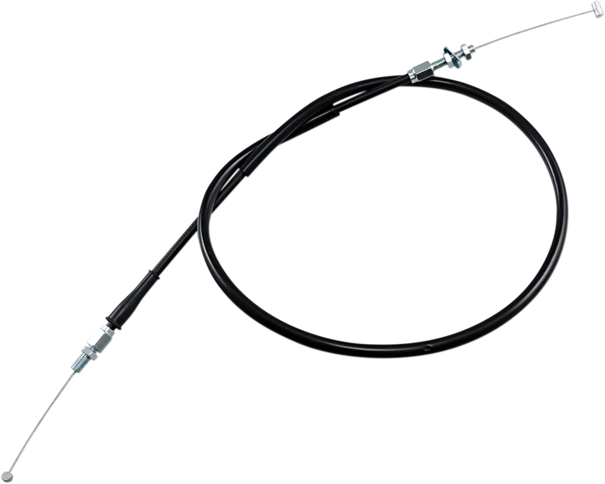 Black Vinyl Throttle Cable
