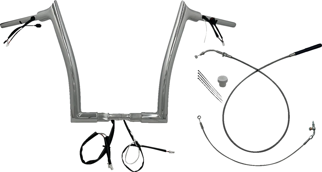 1-1/2" EZ Install Pointed Top Handlebar