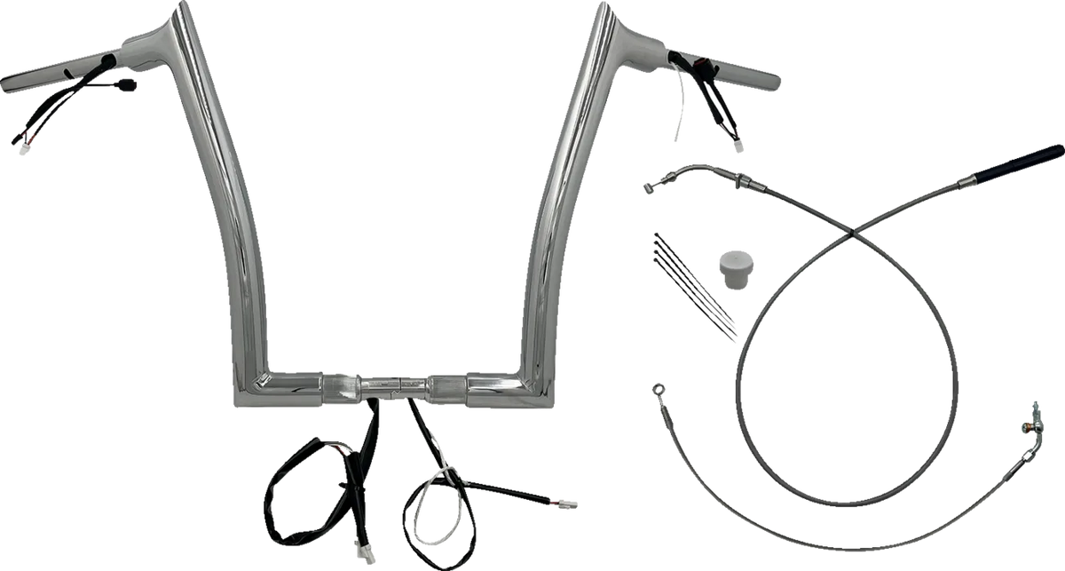 1-1/2" EZ Install Pointed Top Handlebar