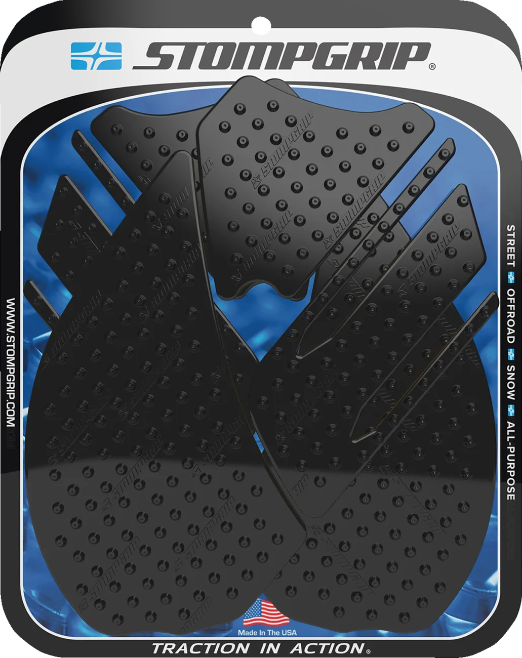 Volcano Profile Traction Pad Tank Grips