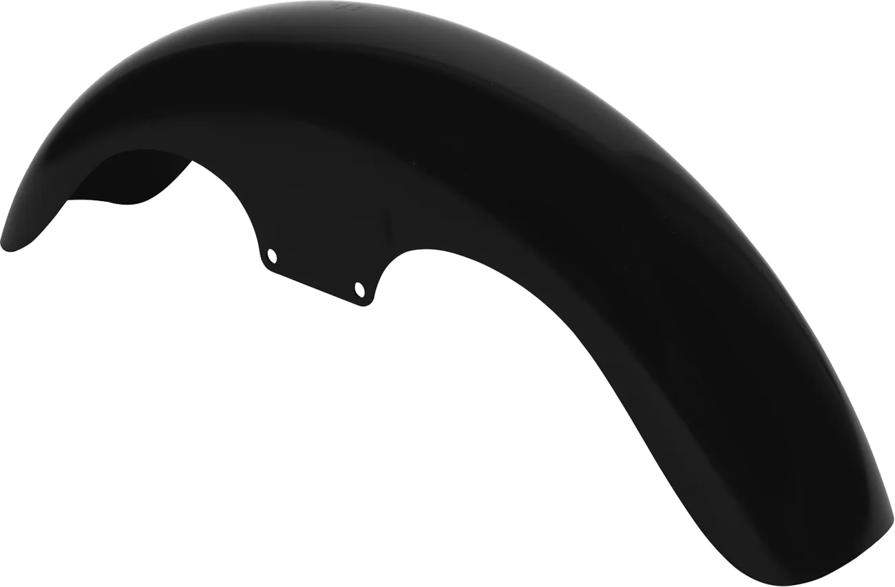 Hugger Series Front Fender with Mounting Blocks for Softail/Dyna