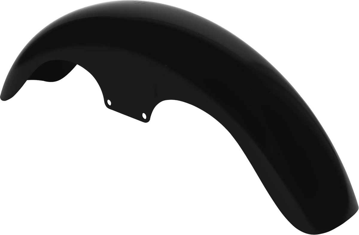 Hugger Series Front Fender with Mounting Blocks for Softail/Dyna