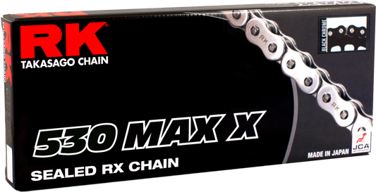 530MAXX DRIVE CHAIN BLK/CHROME 530 X 120