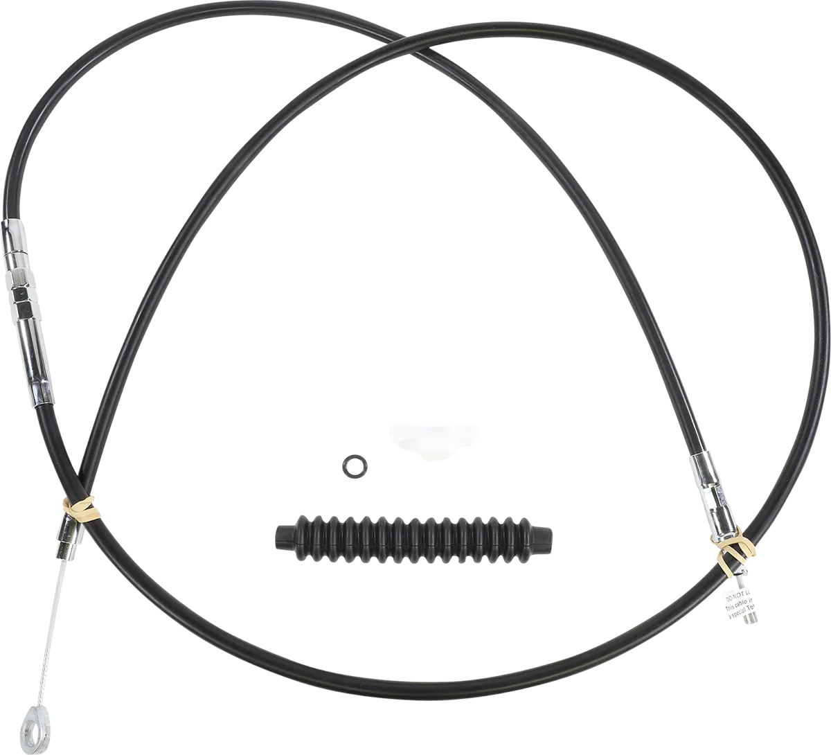High-Efficiency Black Vinyl Clutch Cable