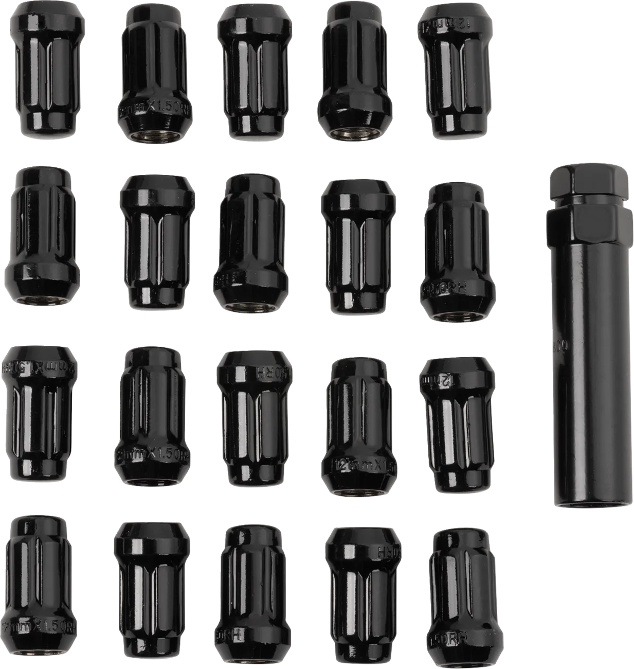 Spline Socket Lug Nut Kit with Spline Key
