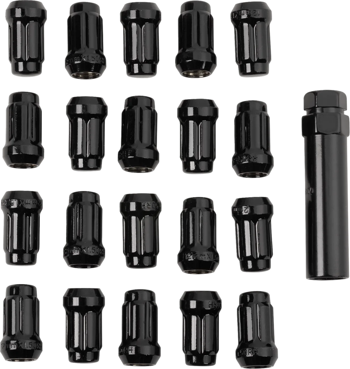 Spline Socket Lug Nut Kit with Spline Key