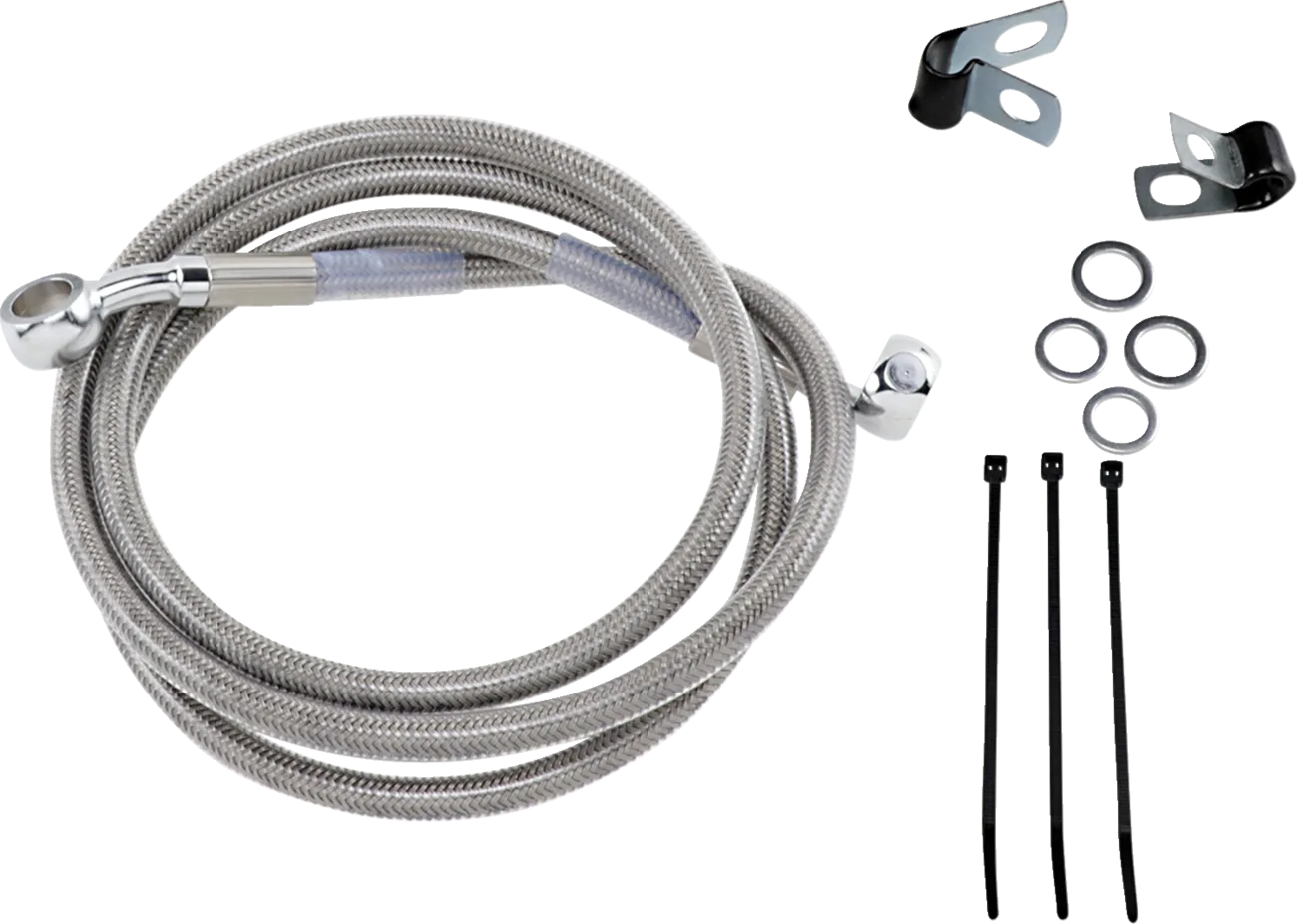 Extended Length Stainless Steel Brake Line Kit