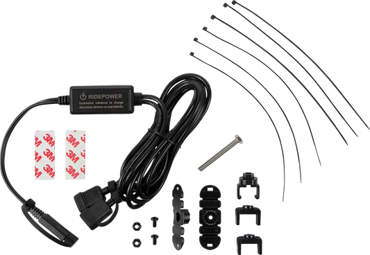 SAE to Two USB Port with Intelligent Electronics Charging Cable
