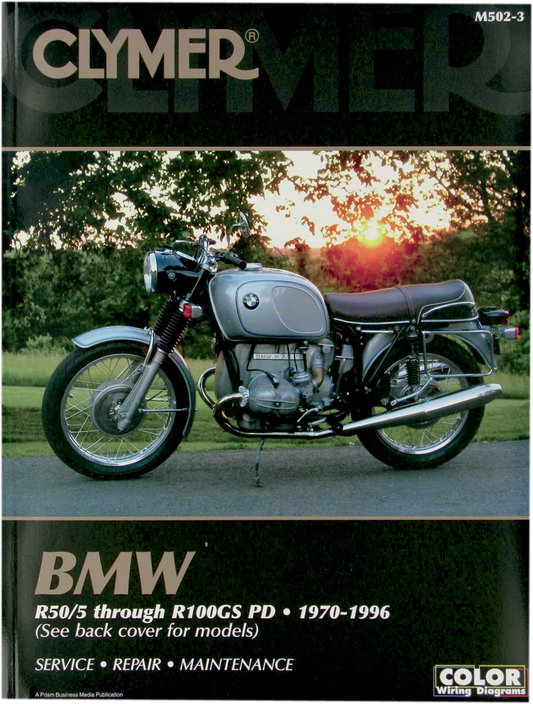 Motorcycle Repair Manual — BMW