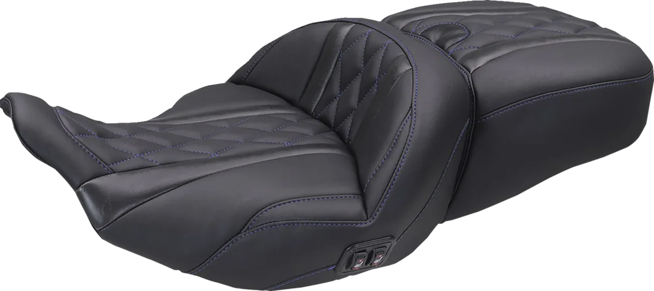 Heated Super Touring One Piece 2-Up Seat