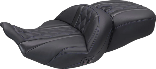 Heated Super Touring One Piece 2-Up Seat