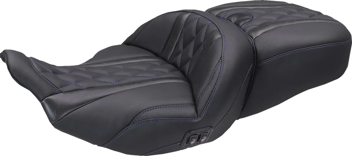 Heated Super Touring One Piece 2-Up Seat