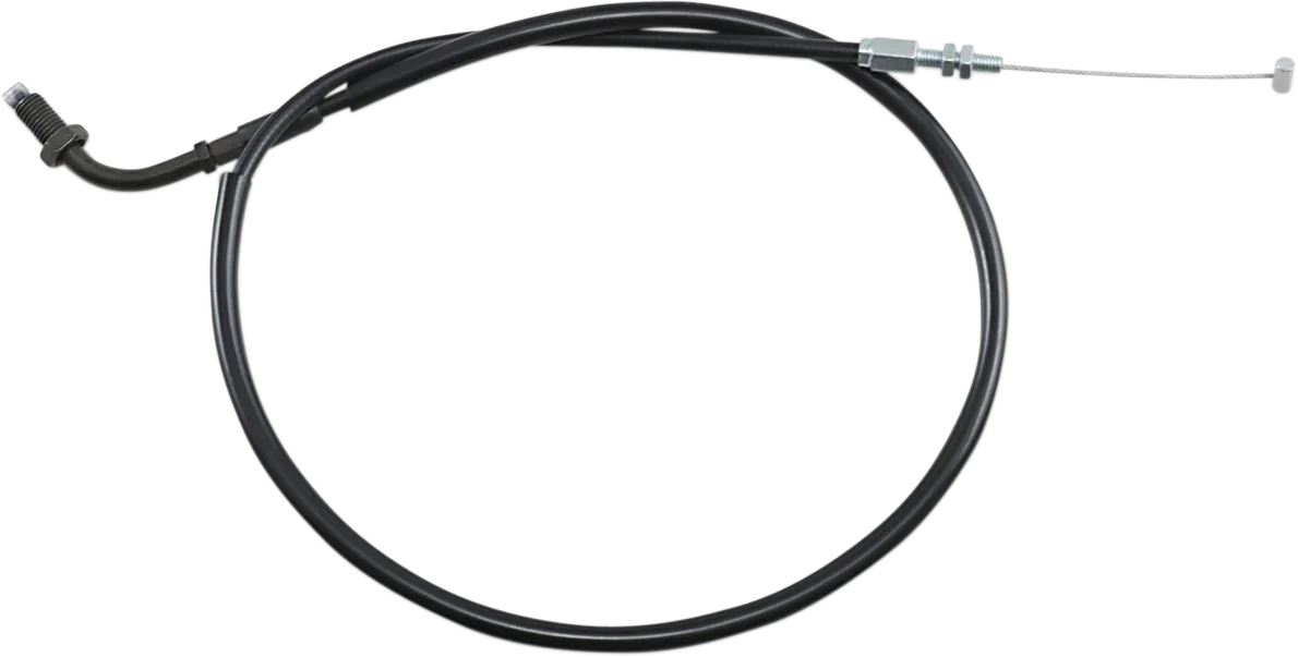 Black Vinyl Throttle Cable
