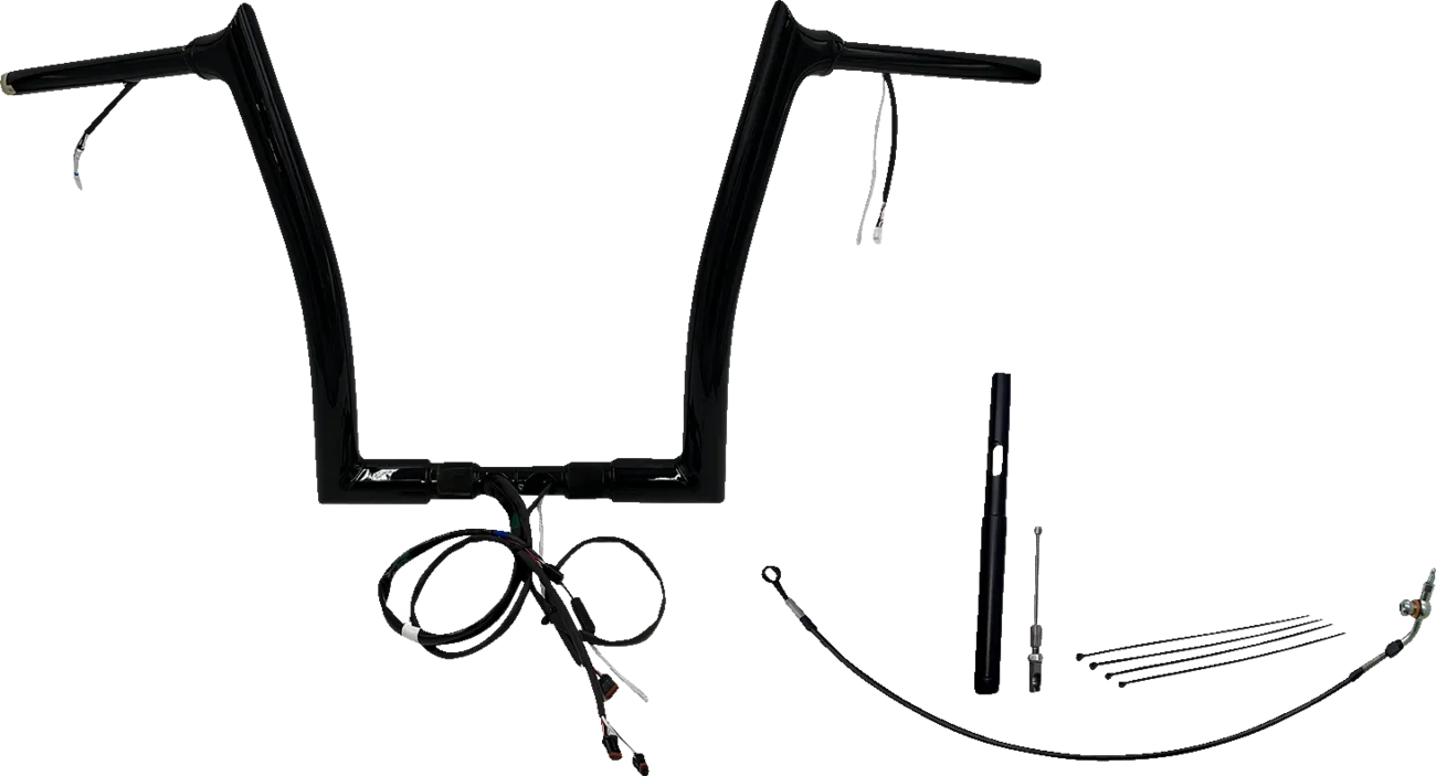 EZ Install Wired 1-1/2" Pointed Top Handlebar Kit