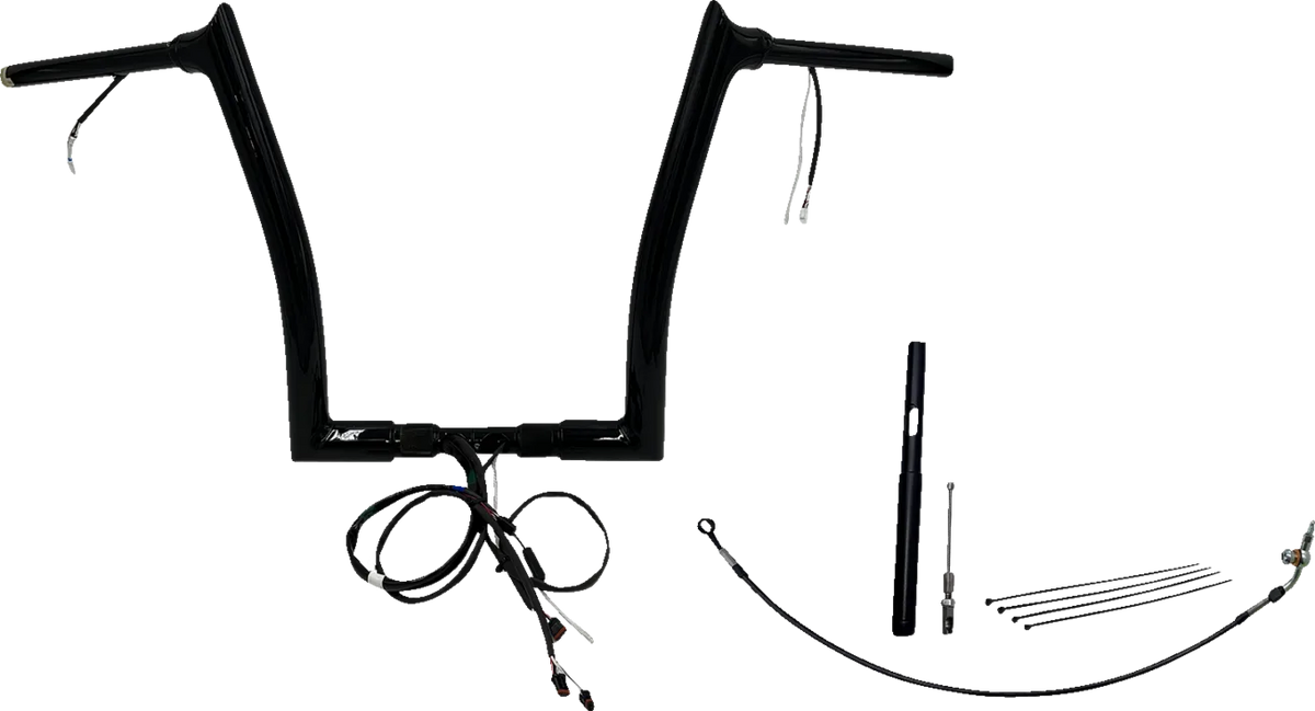 EZ Install Wired 1-1/2" Pointed Top Handlebar Kit