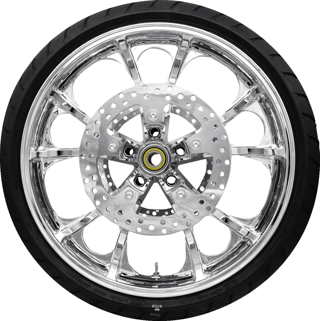 Front Largo Wheel/Rotor/Tire Combination