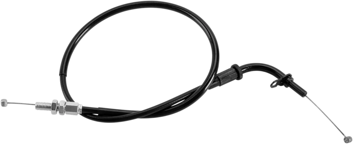 Black Vinyl Throttle Cable