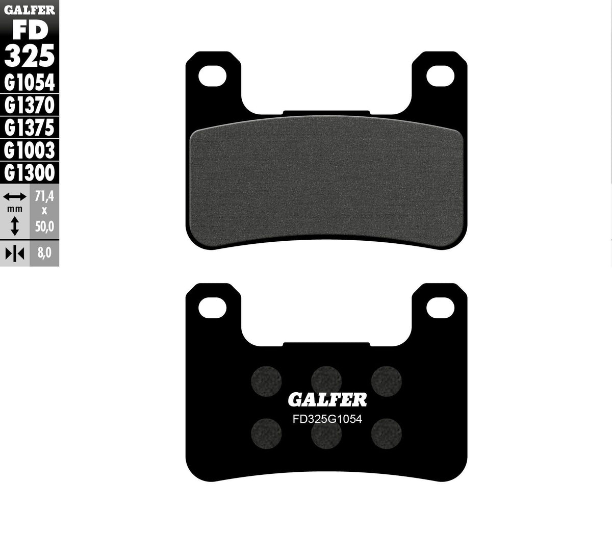 G-Semi-Metallic Brake Pads
