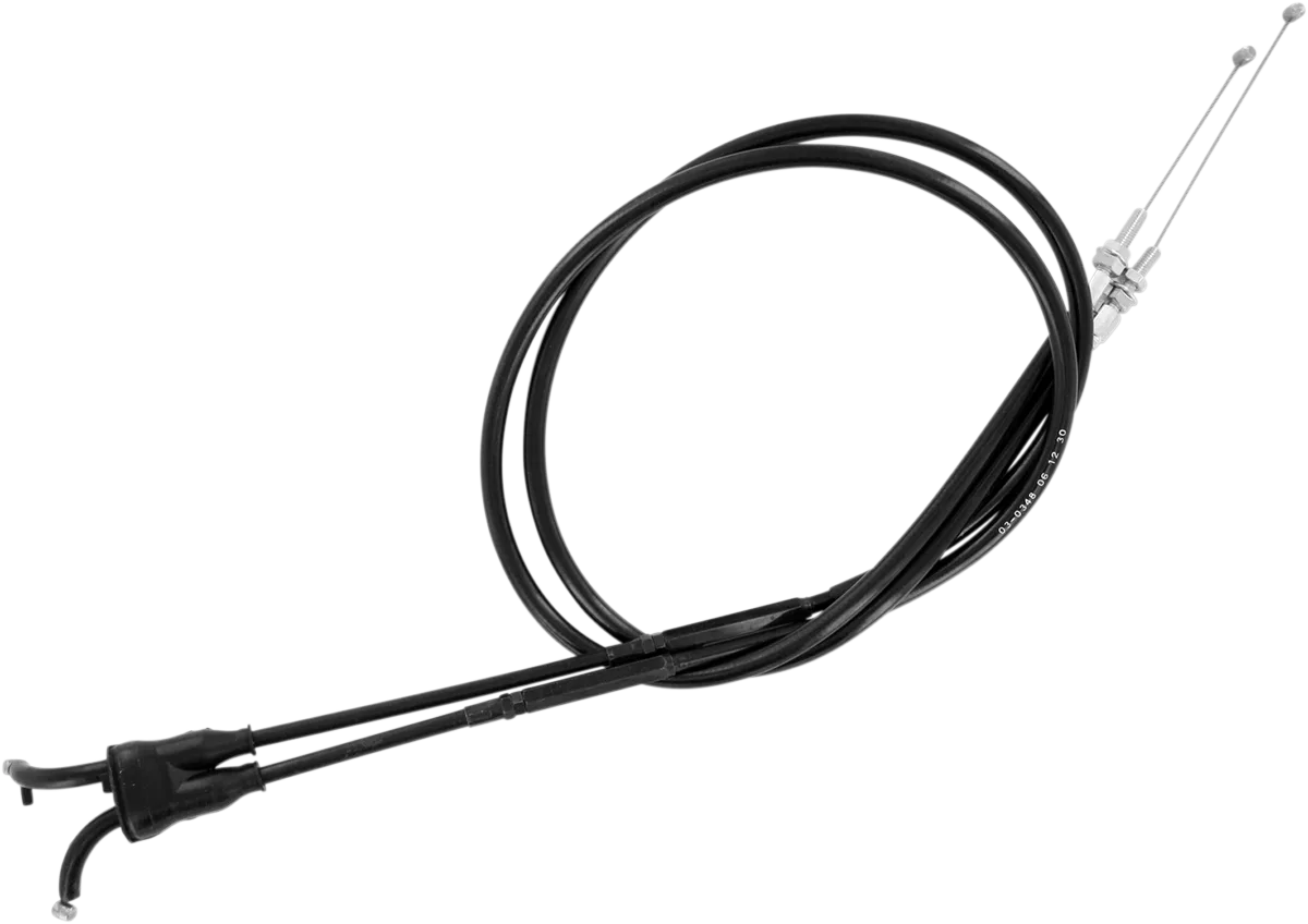 Black Vinyl Throttle Cable
